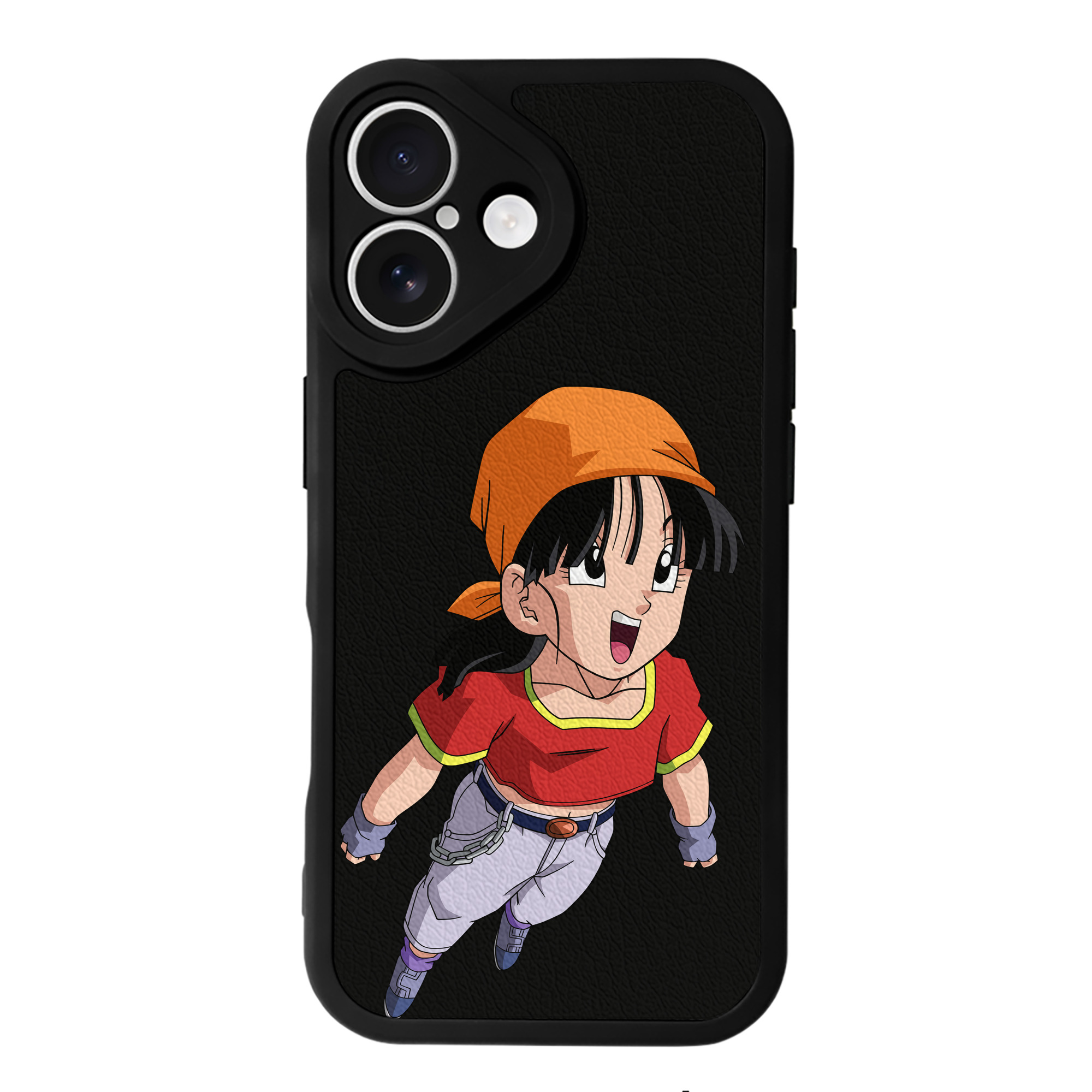 （画像用） ドラゴンボール パン DRAGON BALL Pan 【iPhone 16シリーズ対応】シリコンスマホケース（レザー調） 材質：シリコン